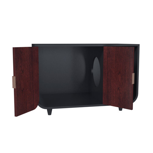 Teamson Pets Dyad Litter Box Enclosure & Reviews Wayfair